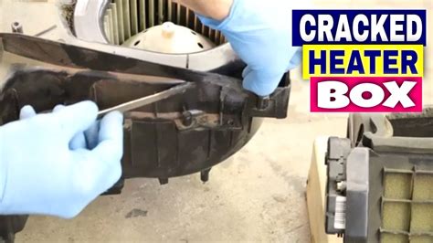 removing vent distribution box 03 sierra|chevy sierra heater box repair.